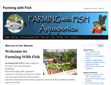 Tablet Screenshot of farmingwithfish.com